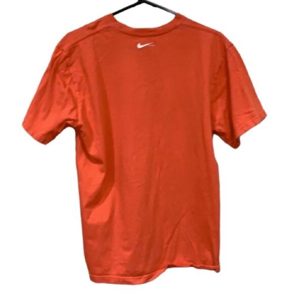 Nike orange short sleeve shirt, M - Picture 3 of 5